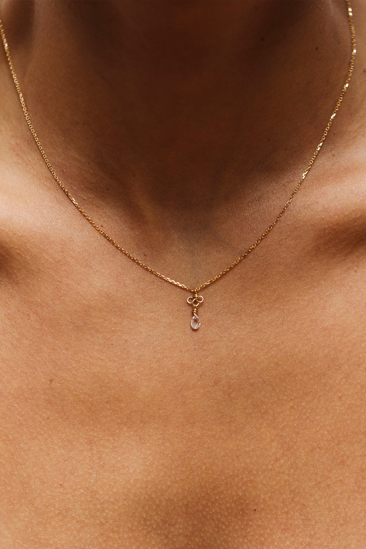 Elisa Diamond Short Necklace