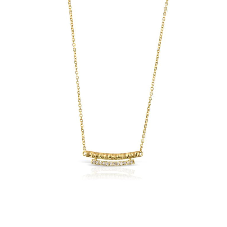 Chiwara Large Necklace with Diamonds