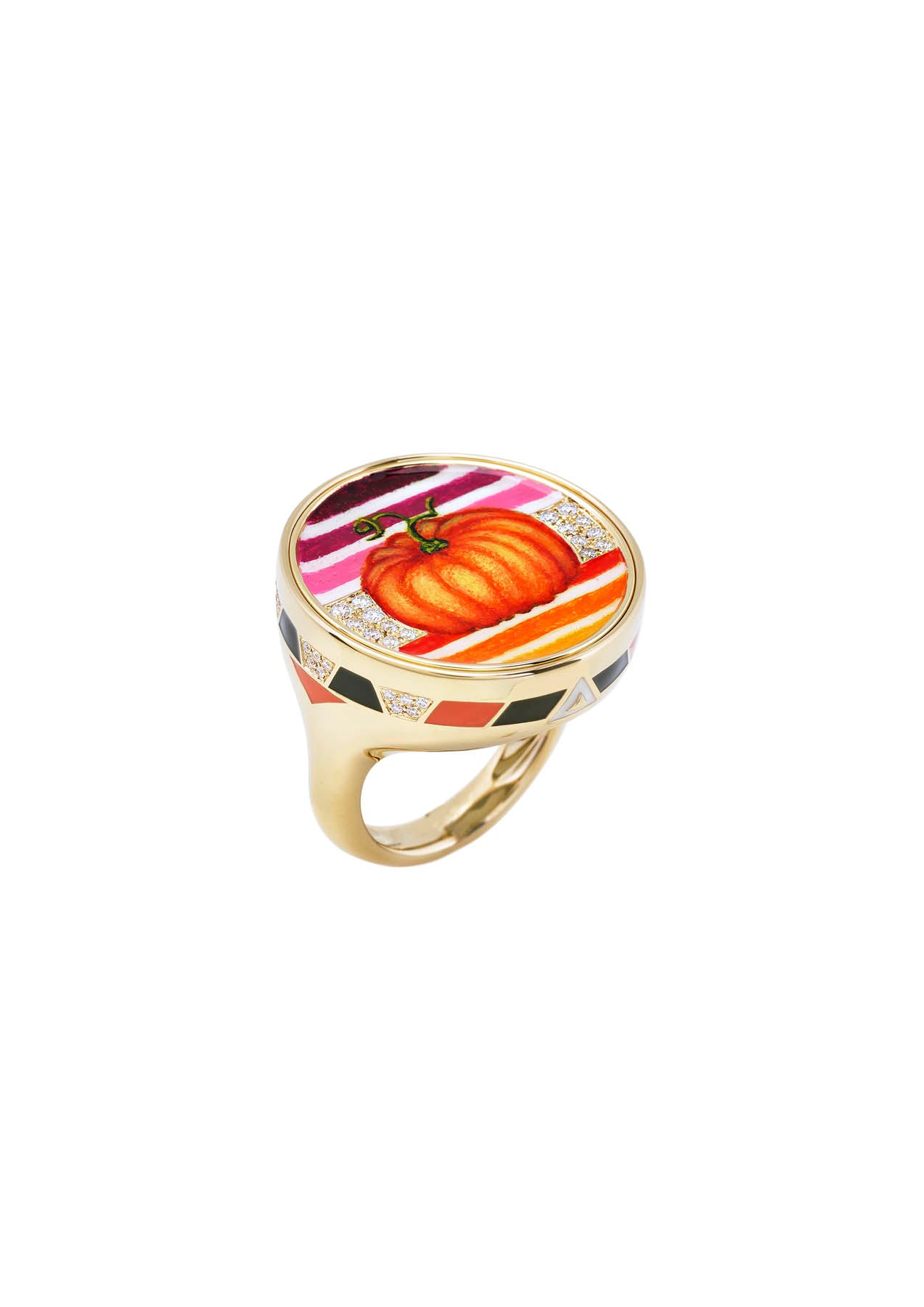 Pumpkin of Two Halves Ring