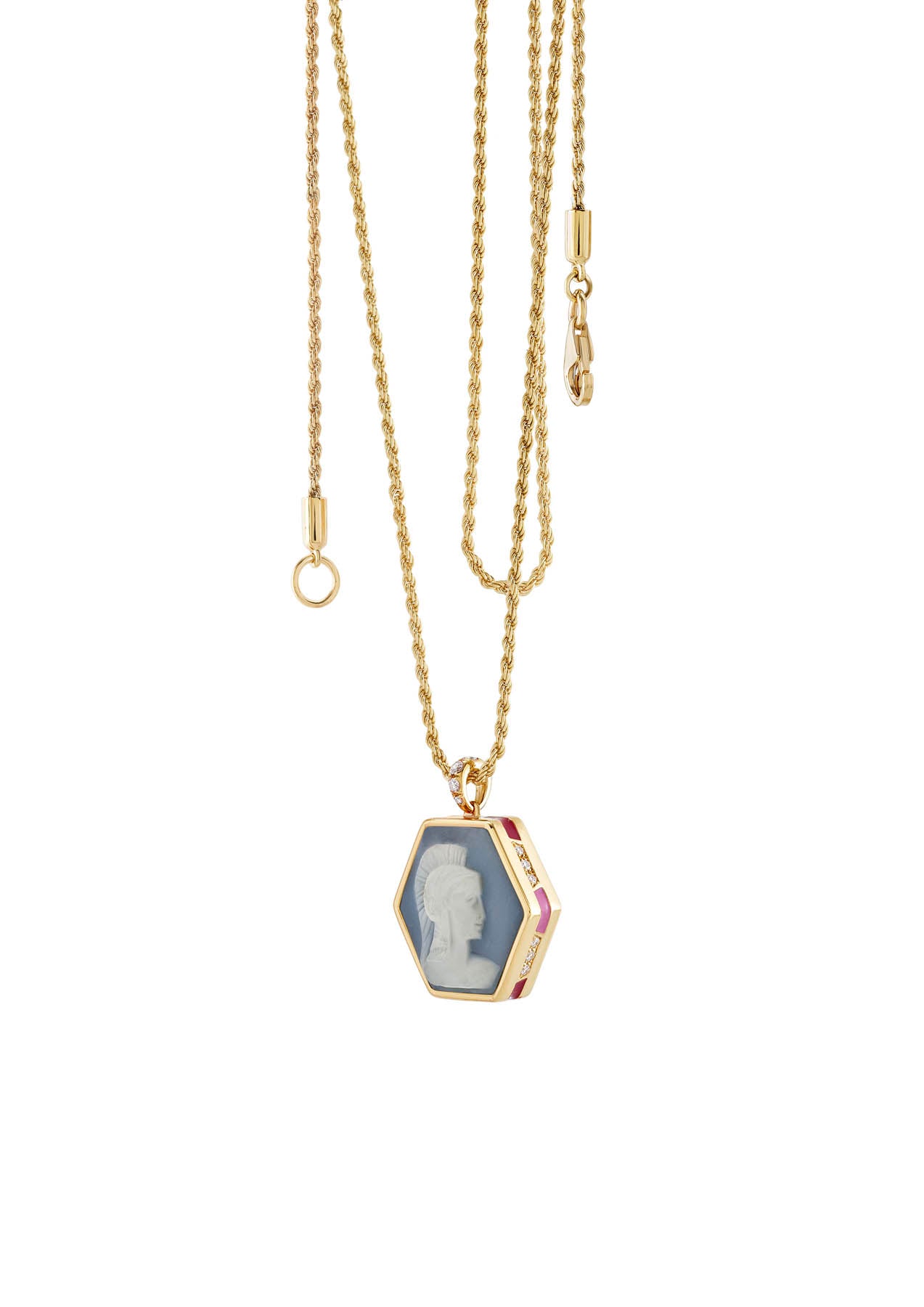 Got The Bug Pink Pendant Necklace