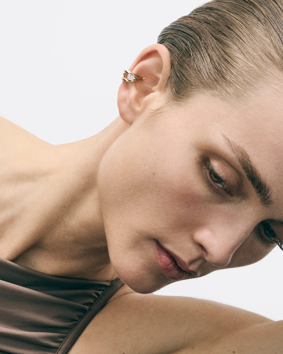 Eboris Diamond Ear Clip