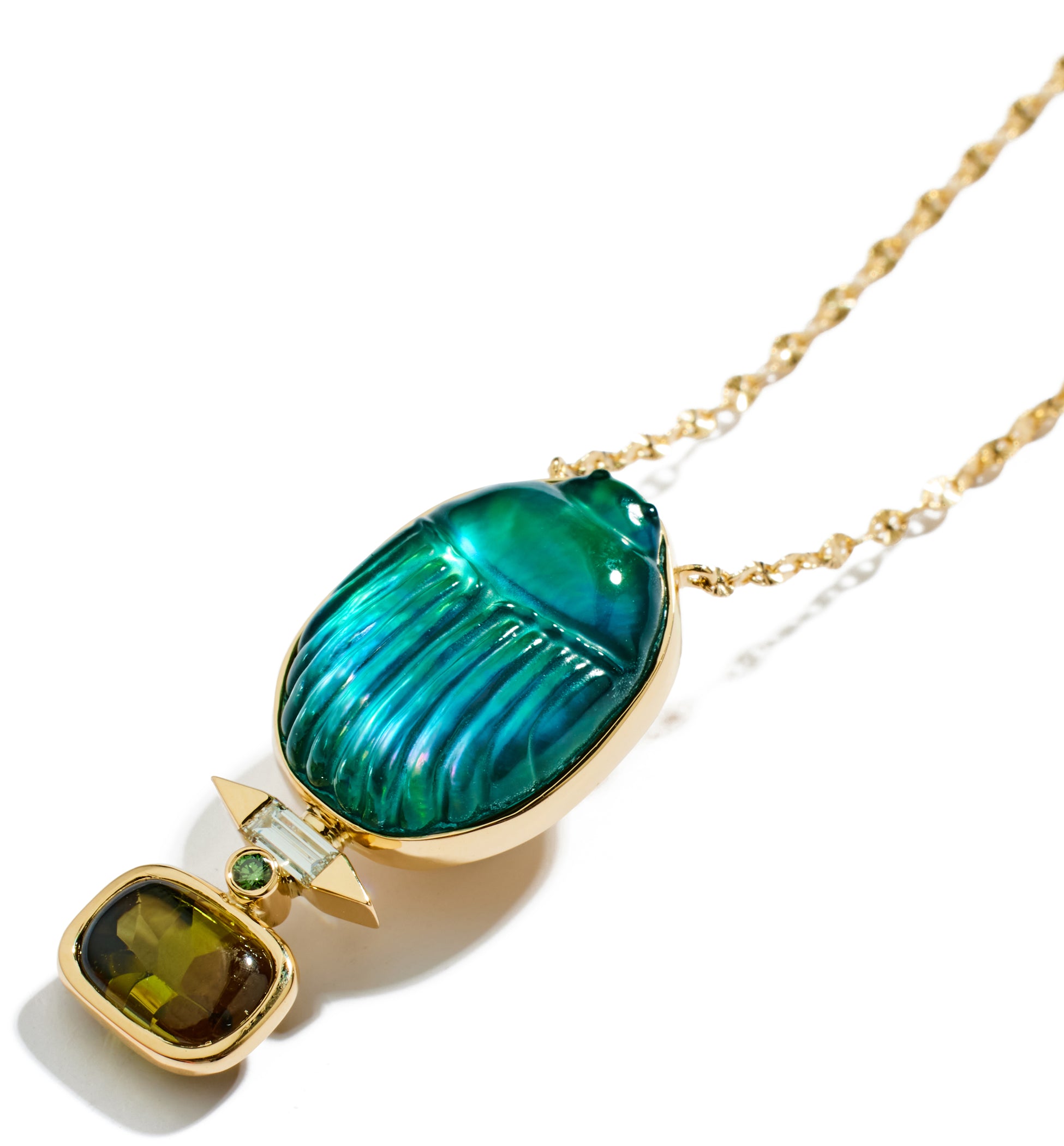 Big Gola Tourmaline Necklace