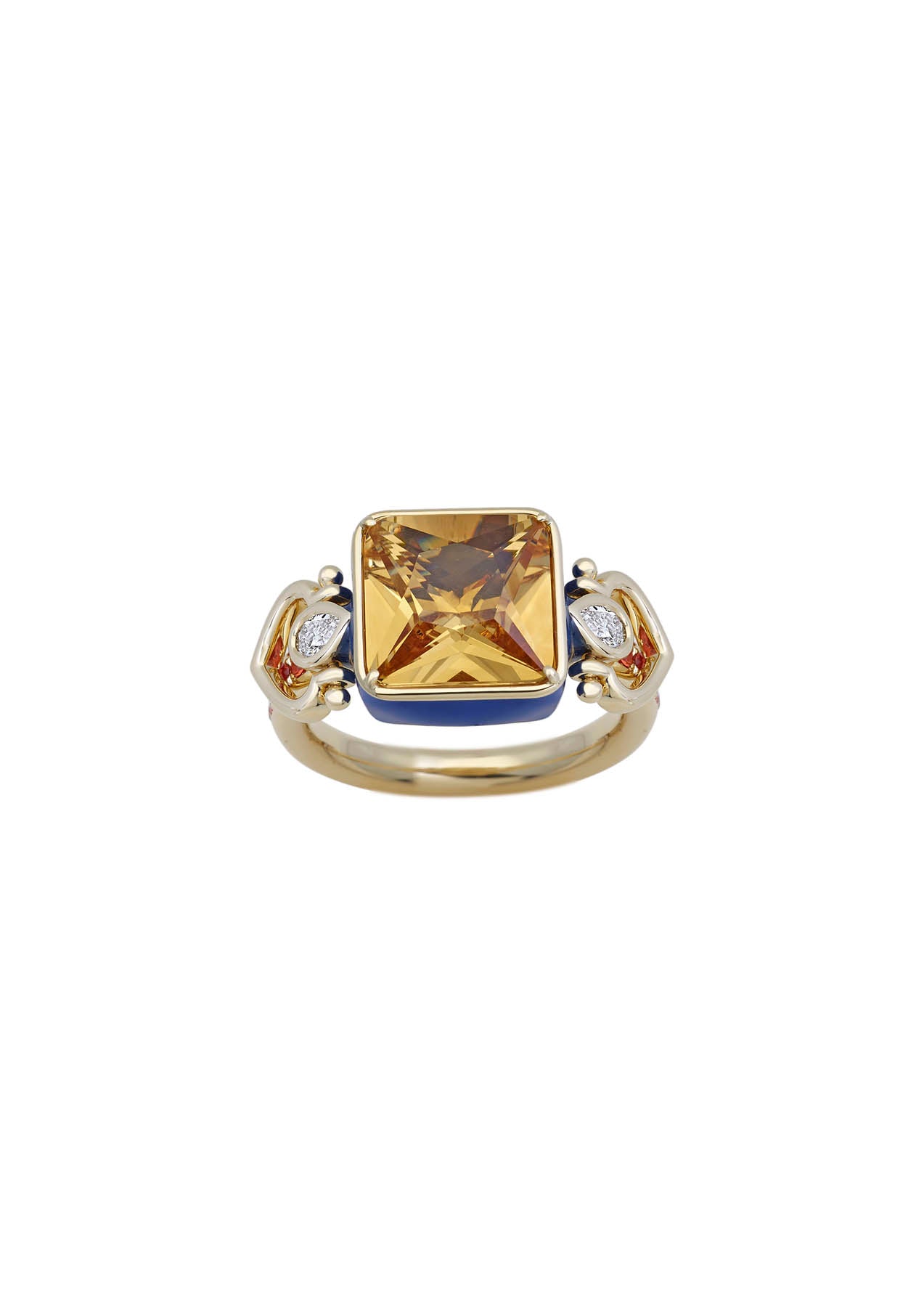 Love Handles Citrine Ring