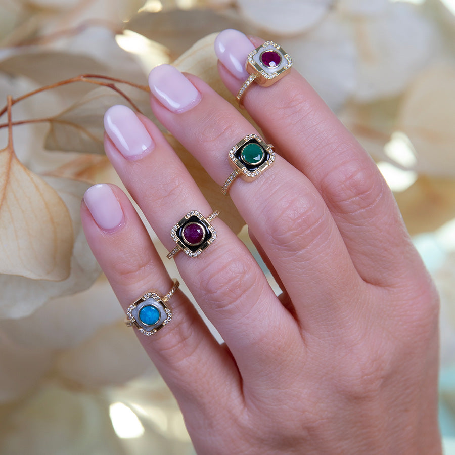 Ray Turquoise Ring
