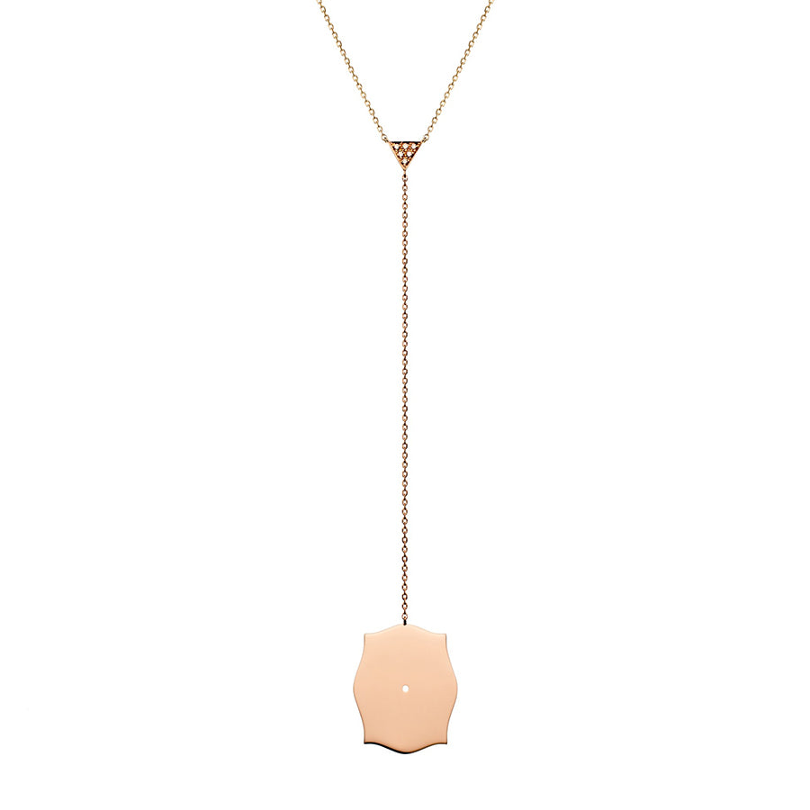 Mirror Diamond Necklace