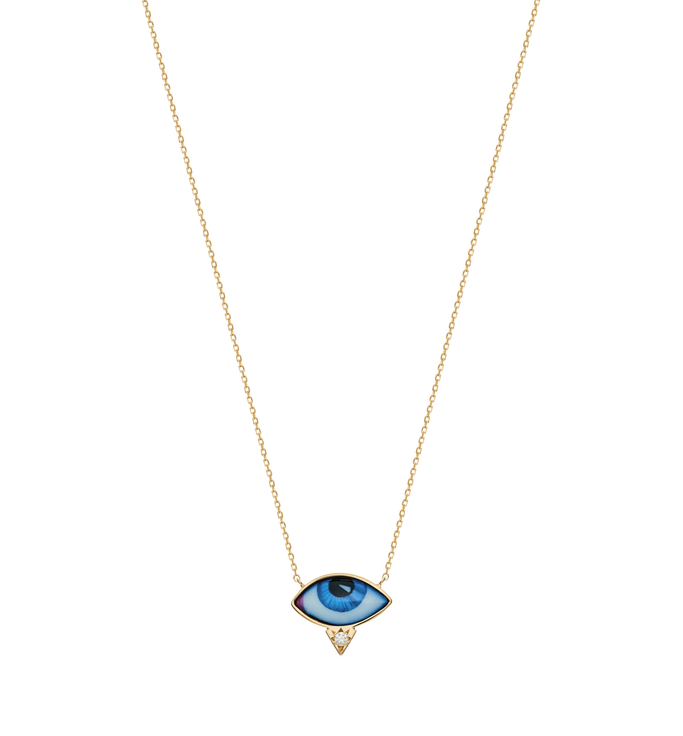Petit Bleu Diamond Necklace Lito