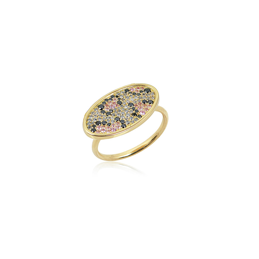 Leopard Crush Ring