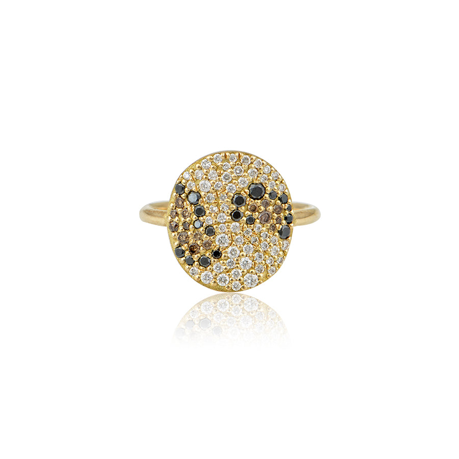 Leopard Crush Pinky Ring