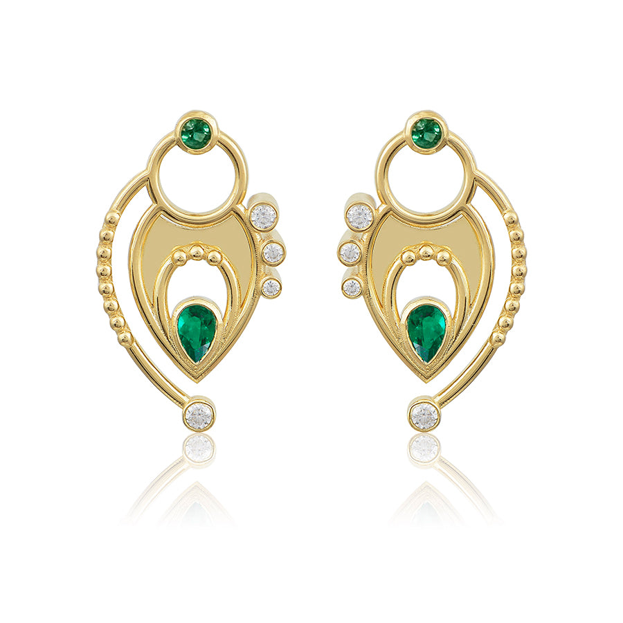 Pear-Shaped Earrings