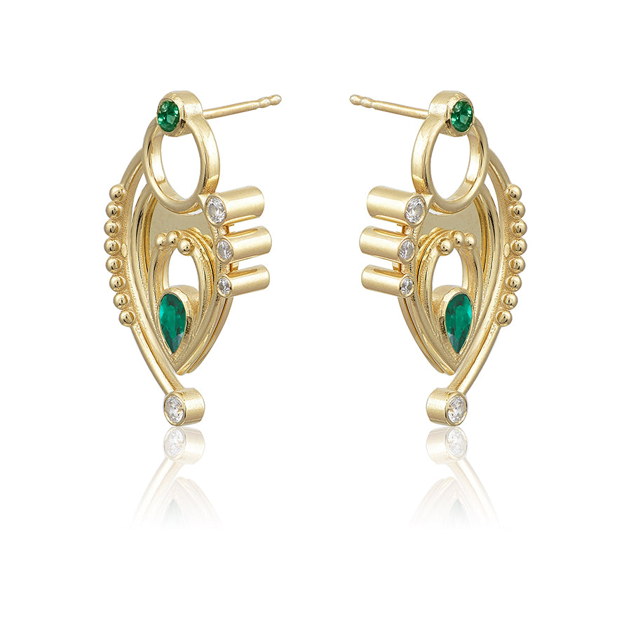 Pear-Shaped Earrings