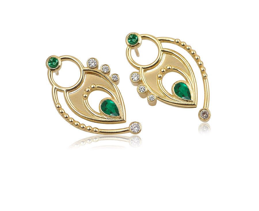 Pear-Shaped Earrings