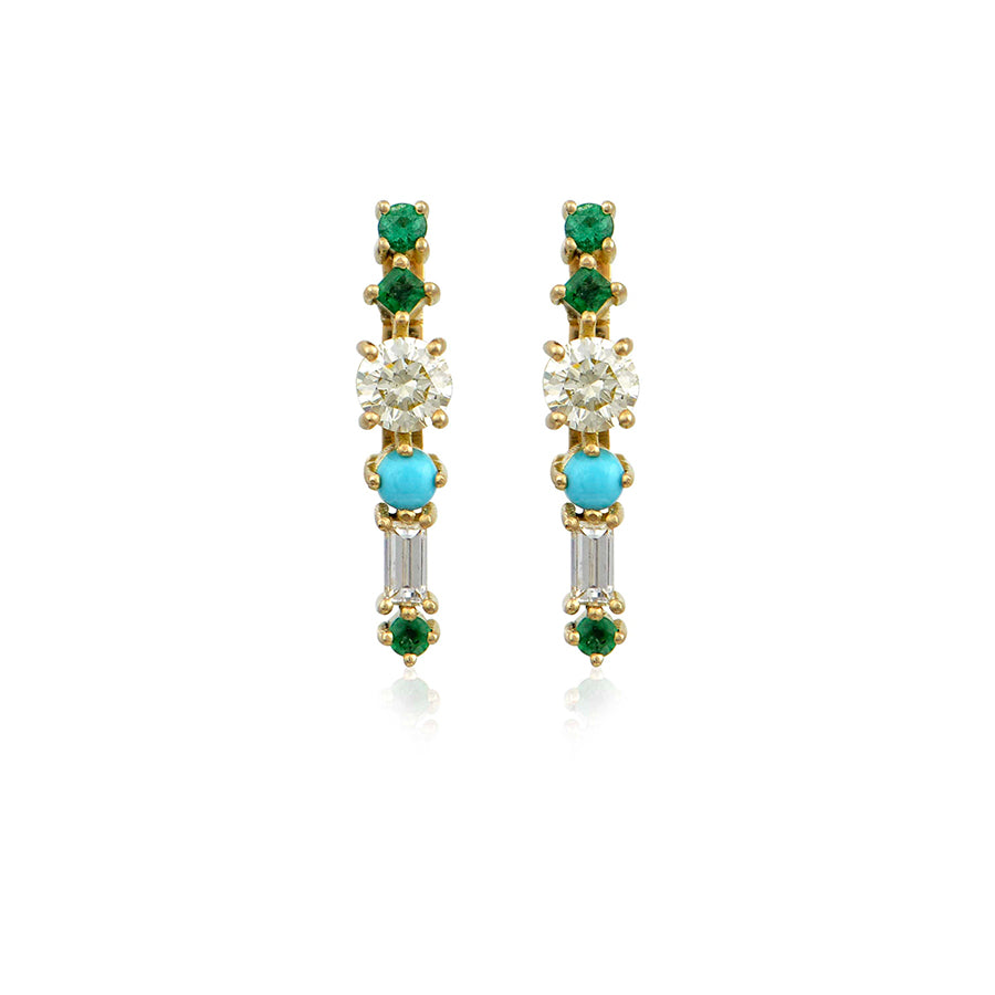 Multi-Stone Studs