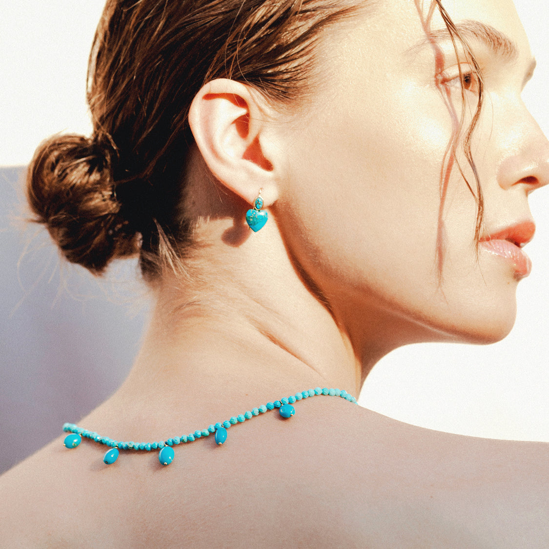 Blue Love Earrings