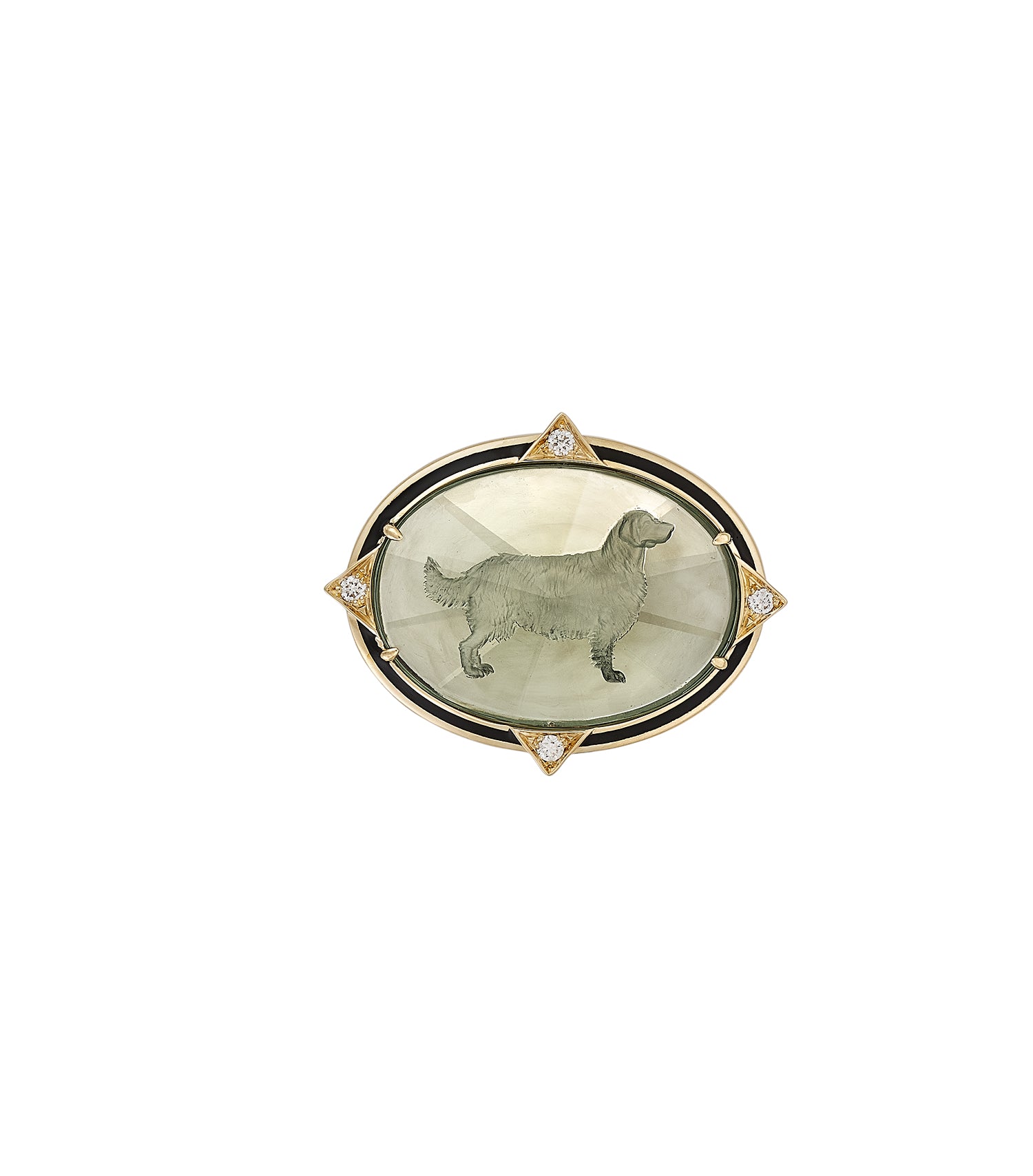 Being Furry Oval Intaglio Ring