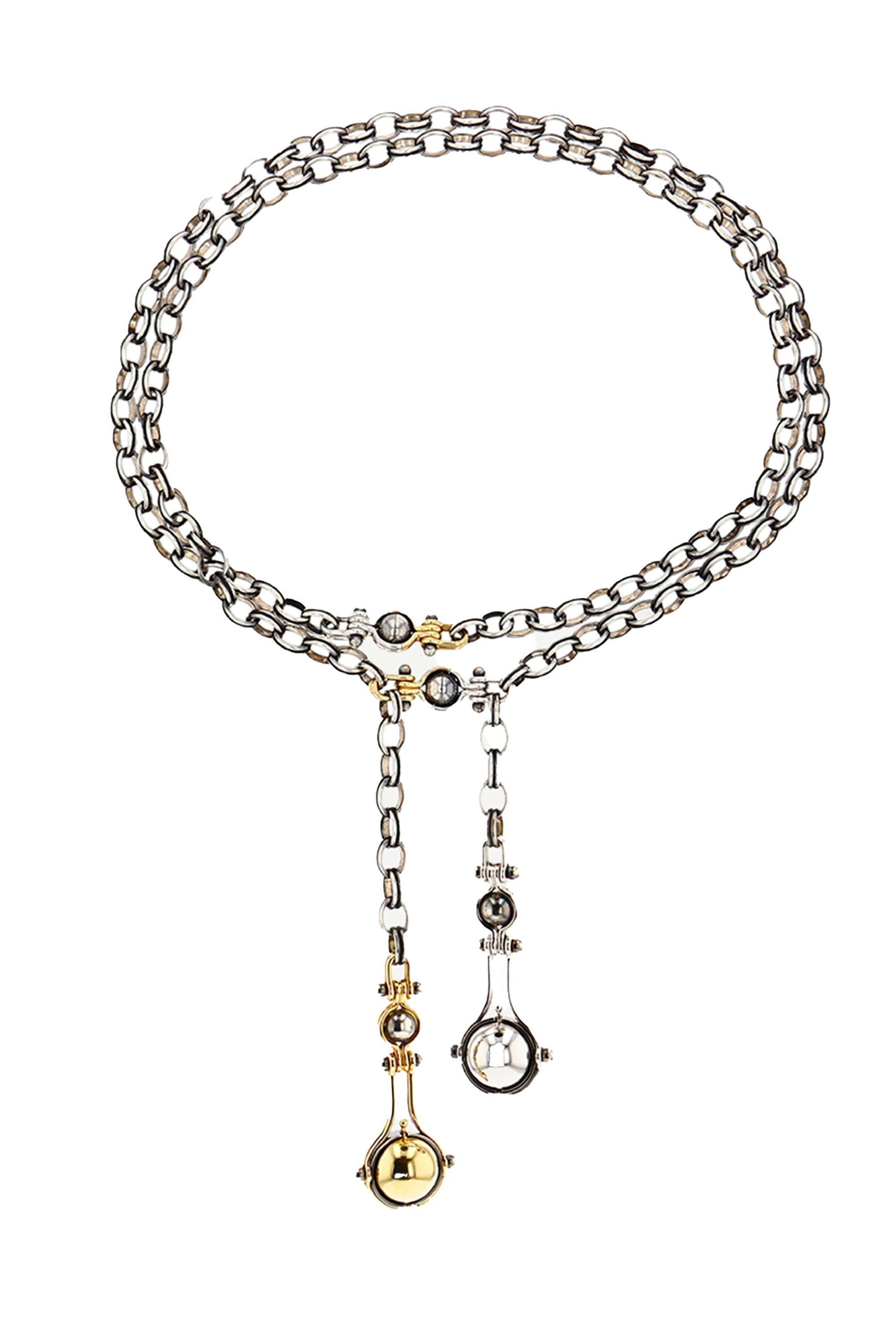 Deux Gouttes Pearl Necklace