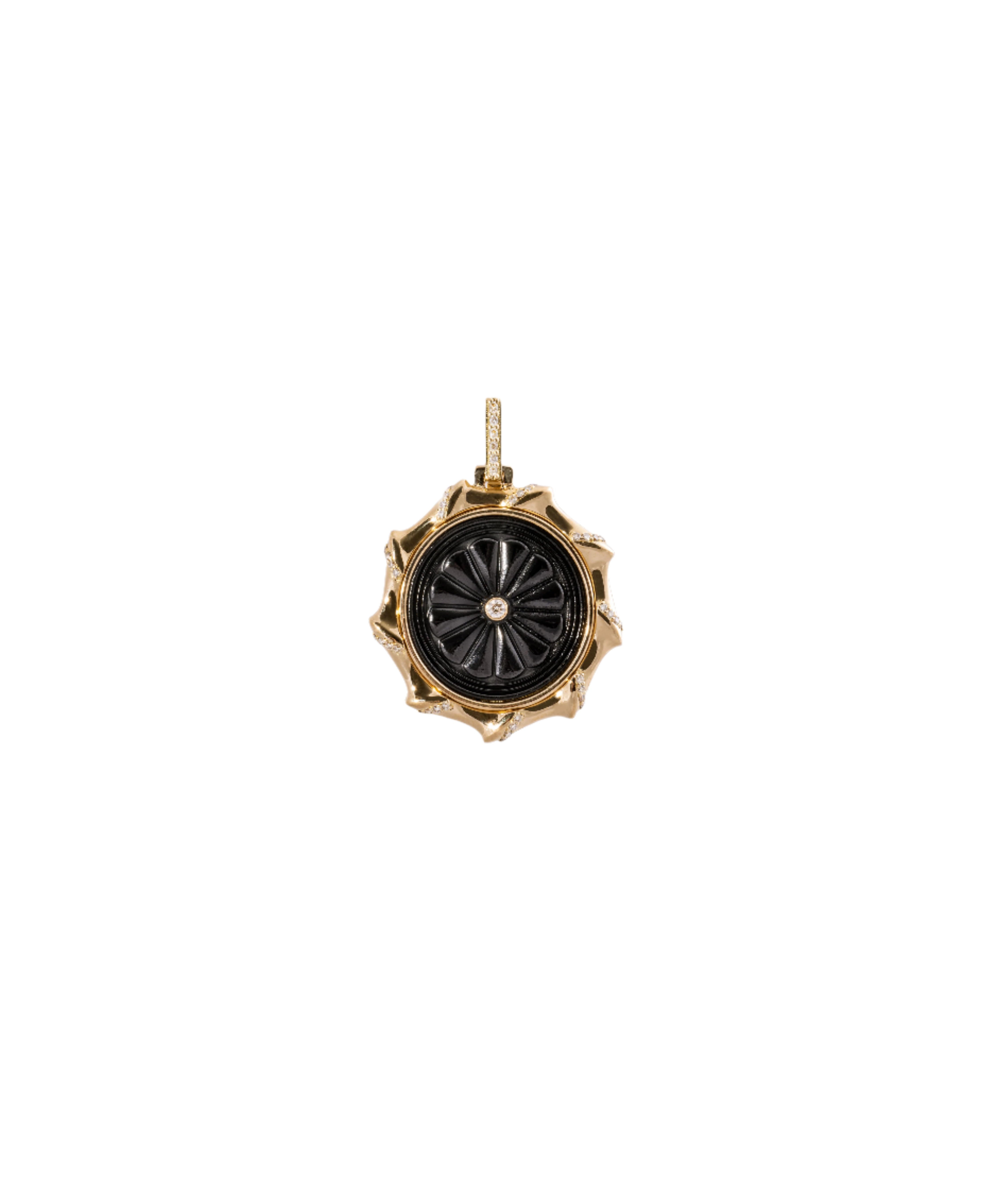 Black Dahlia I Pendant