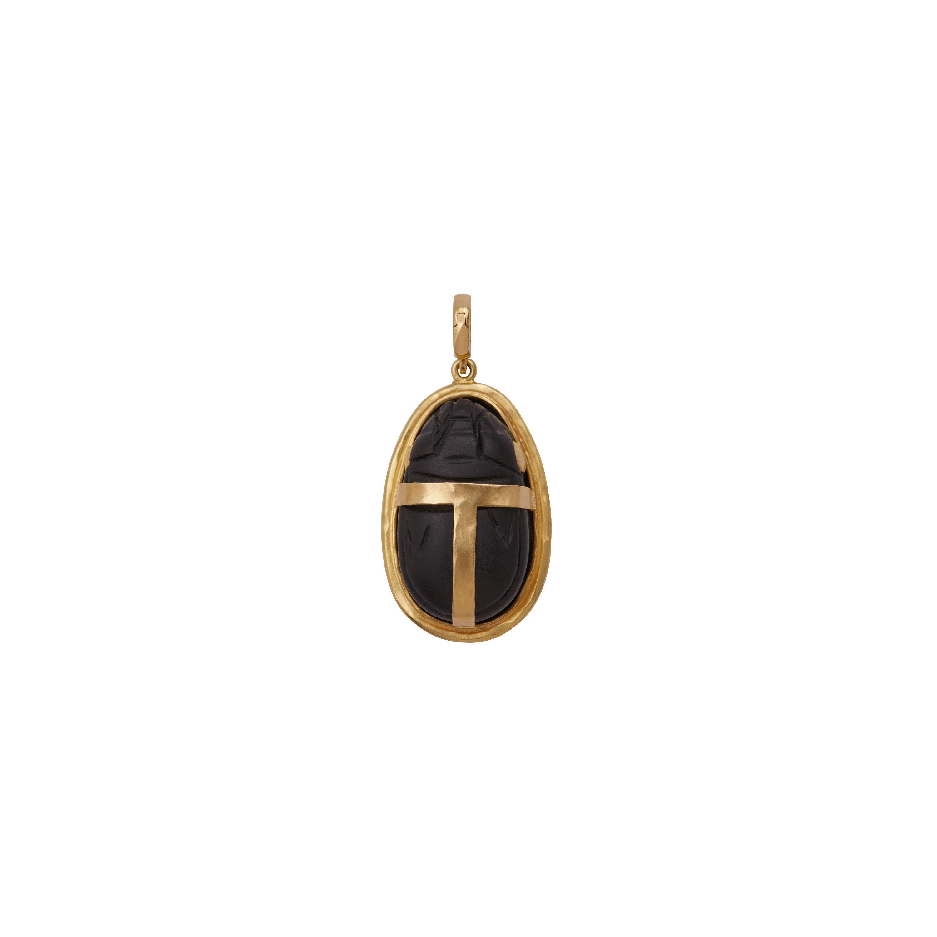 Agate Scarab Pendant