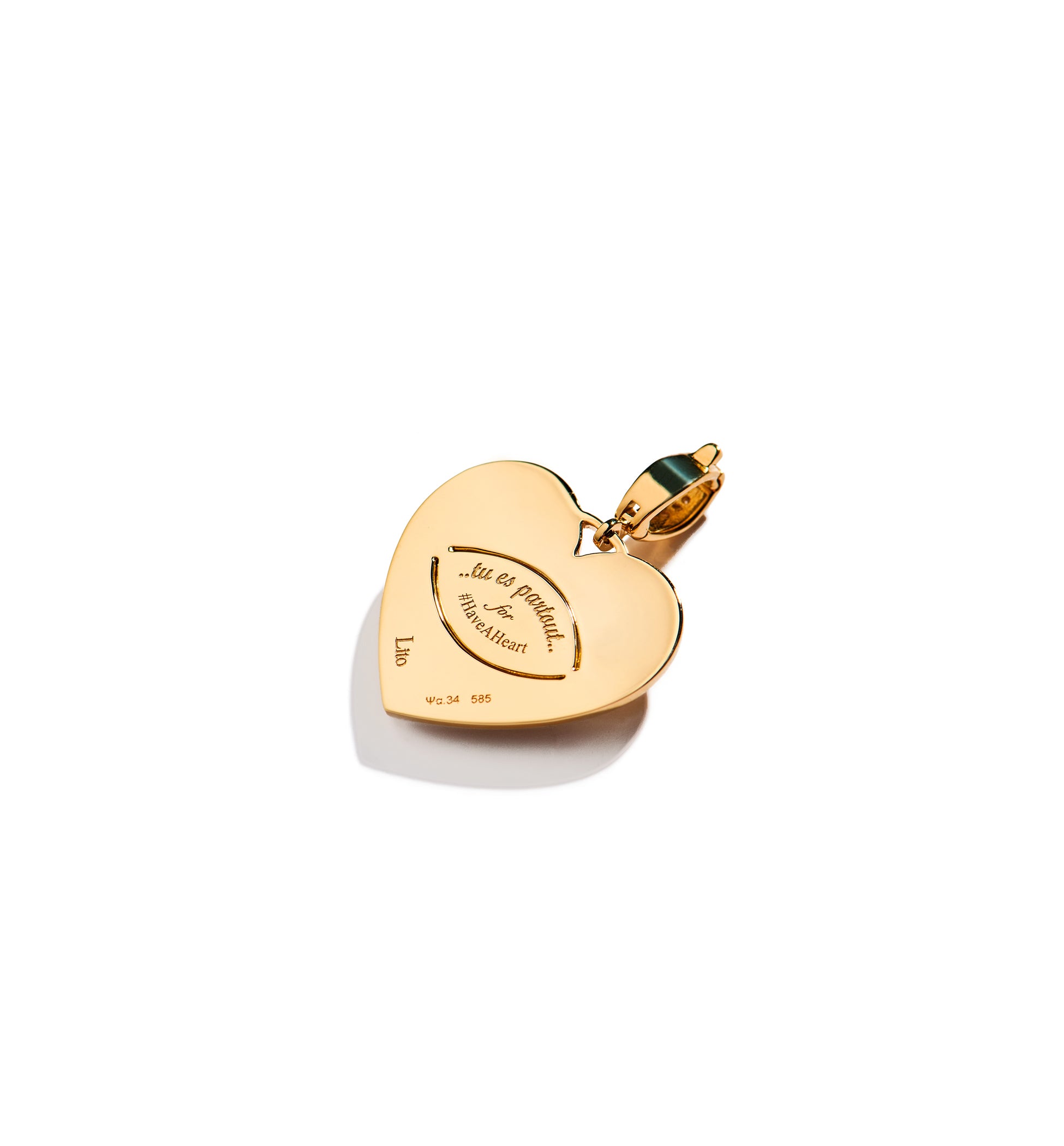 Grand bleu #HaveaHeart Diamond pendant