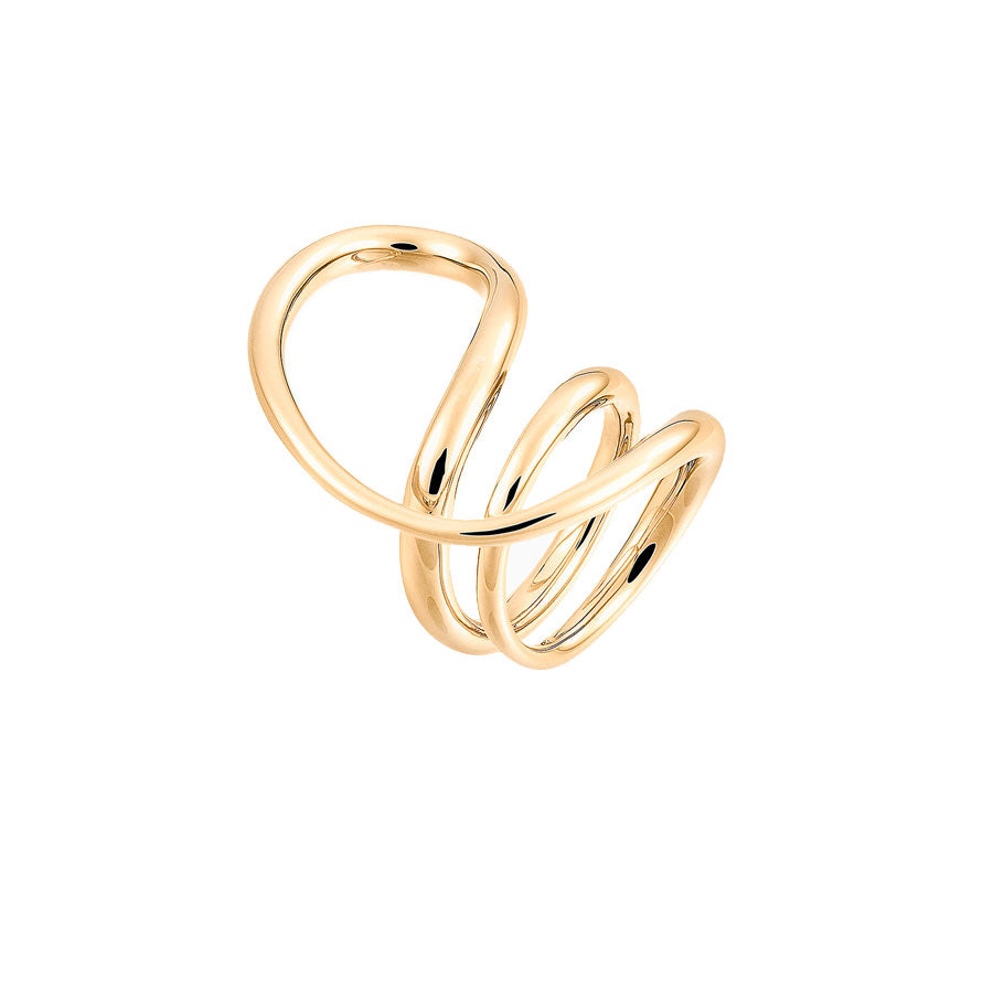 Round Trip Ring in Gold