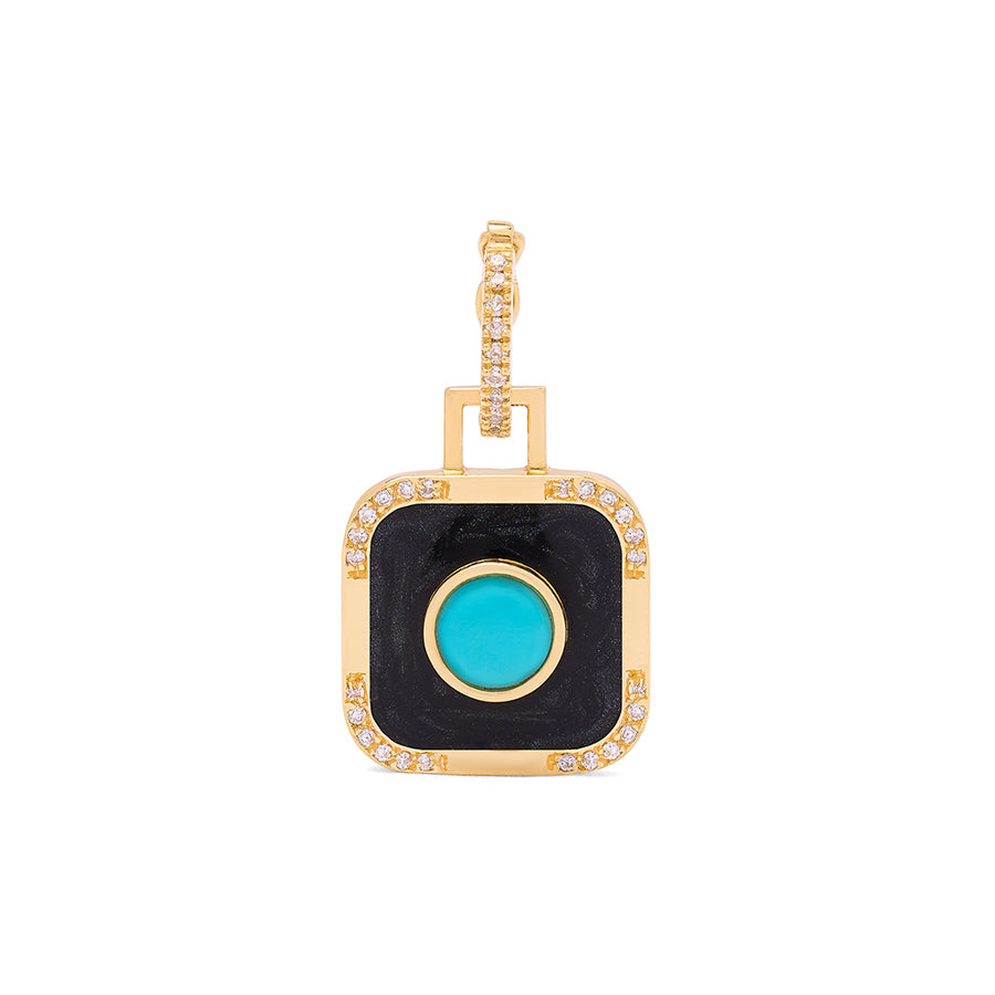 Ray Turquoise Mini Pendant