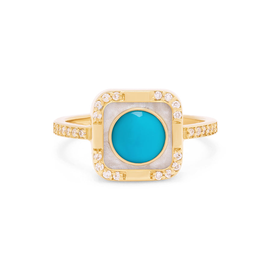 Ray Turquoise Ring