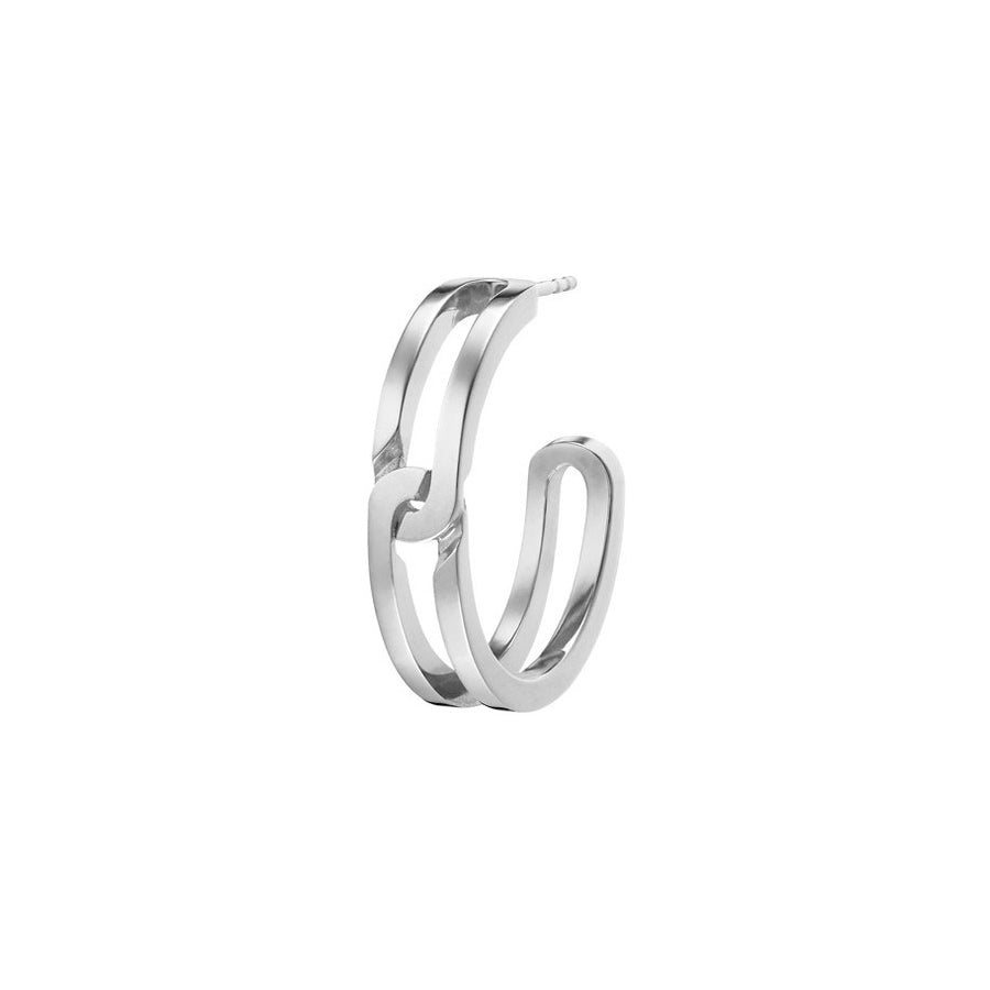 The Gasp Large Hoop in Silver Kinraden