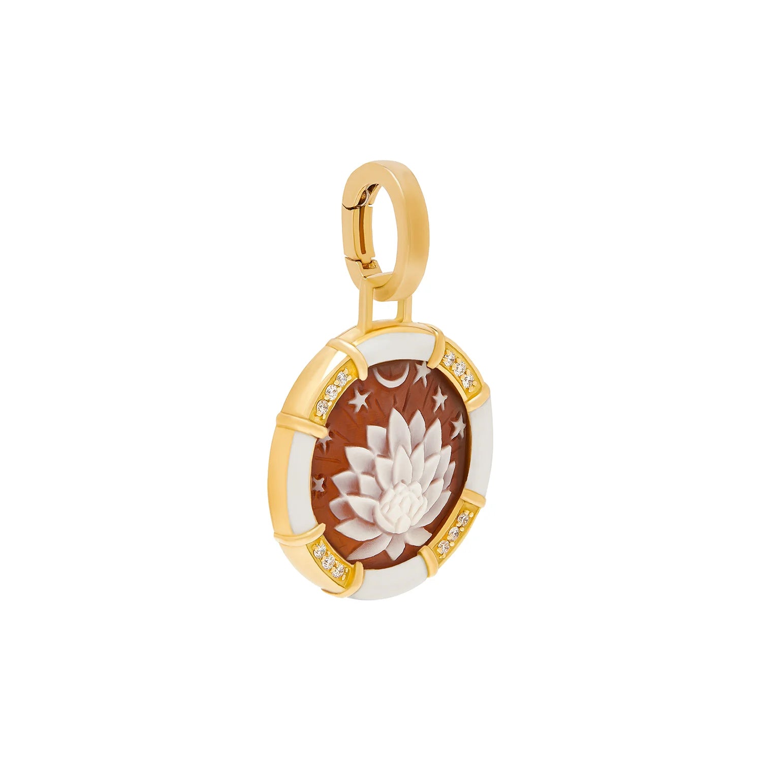 The Lotus Round Small Pendant Atelier Lïya
