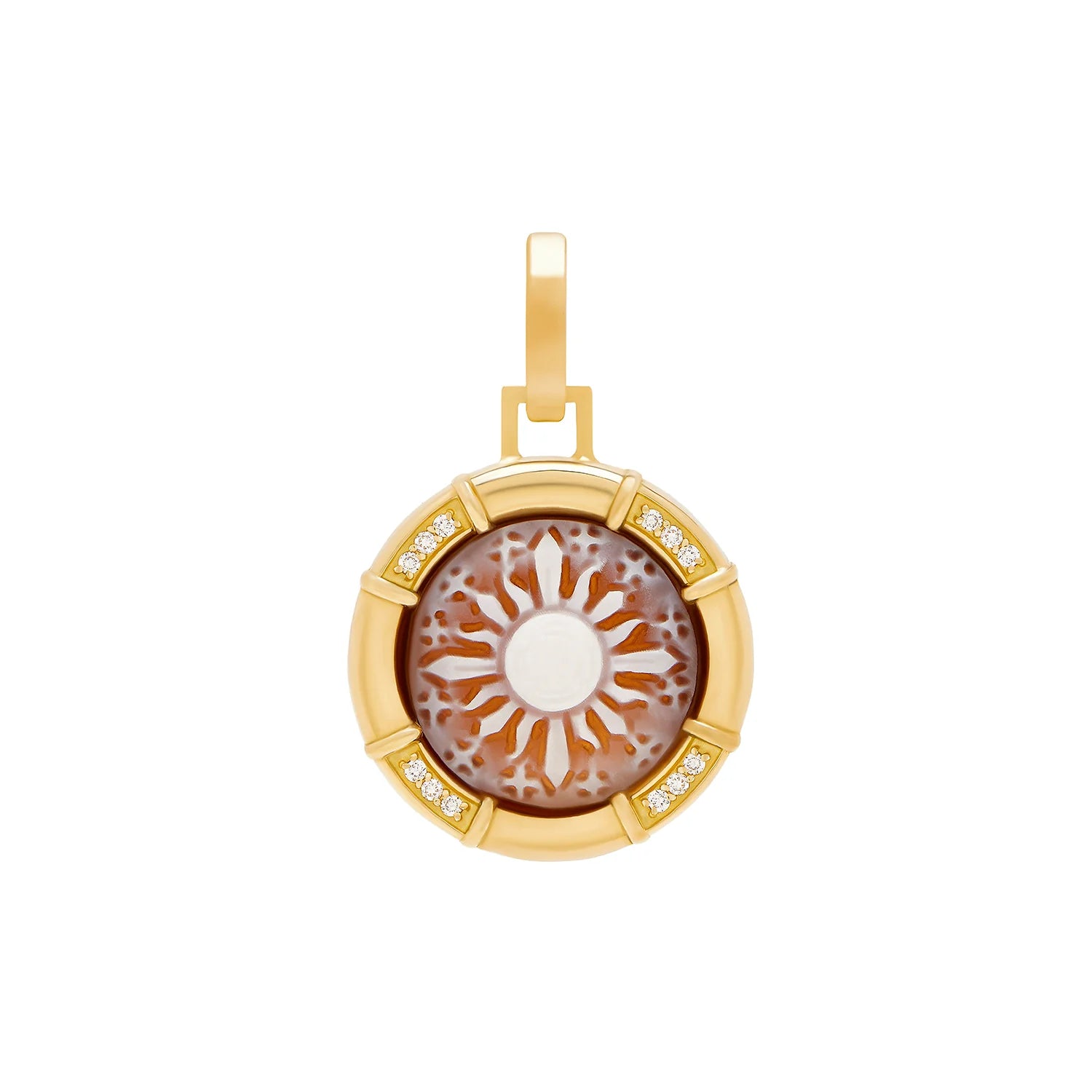 The Sun Round Small Pendant Atelier Lïya