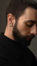 Three Pointed Star Large Diamond Ear Cuff