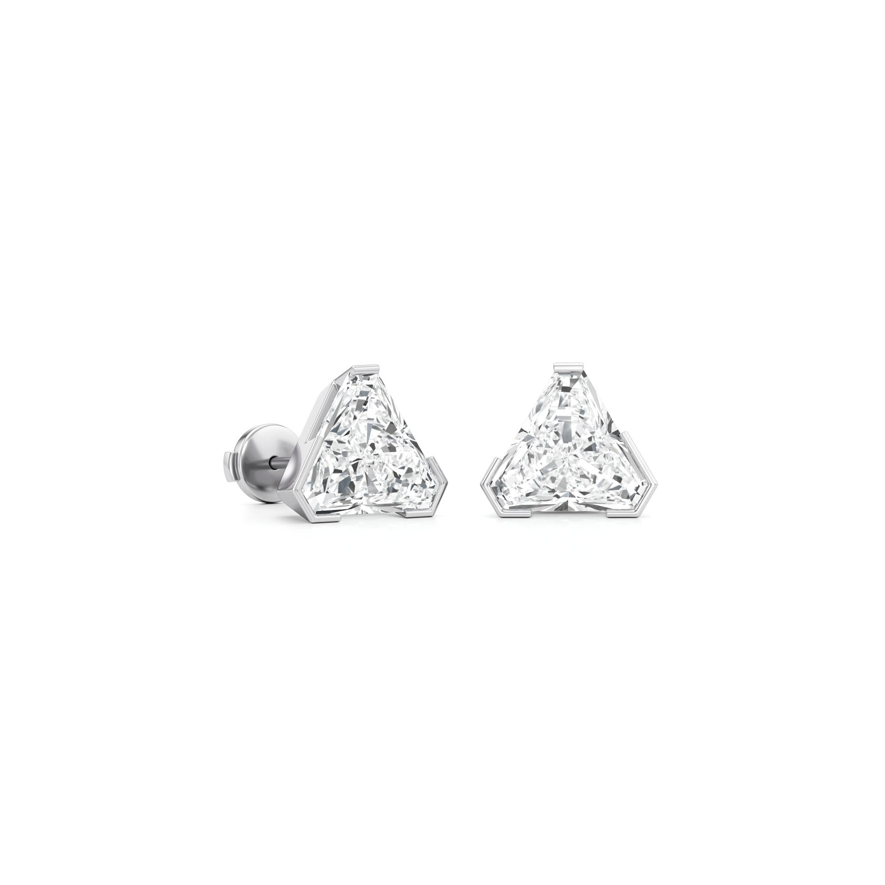 Meta Magnolia Studs