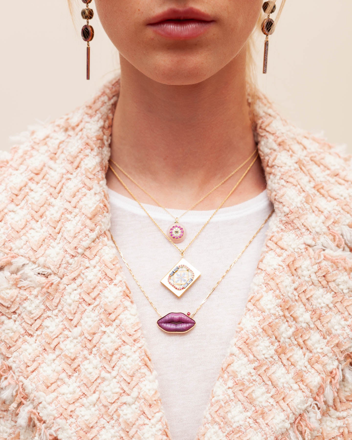 Kiss me Hard Small Necklace