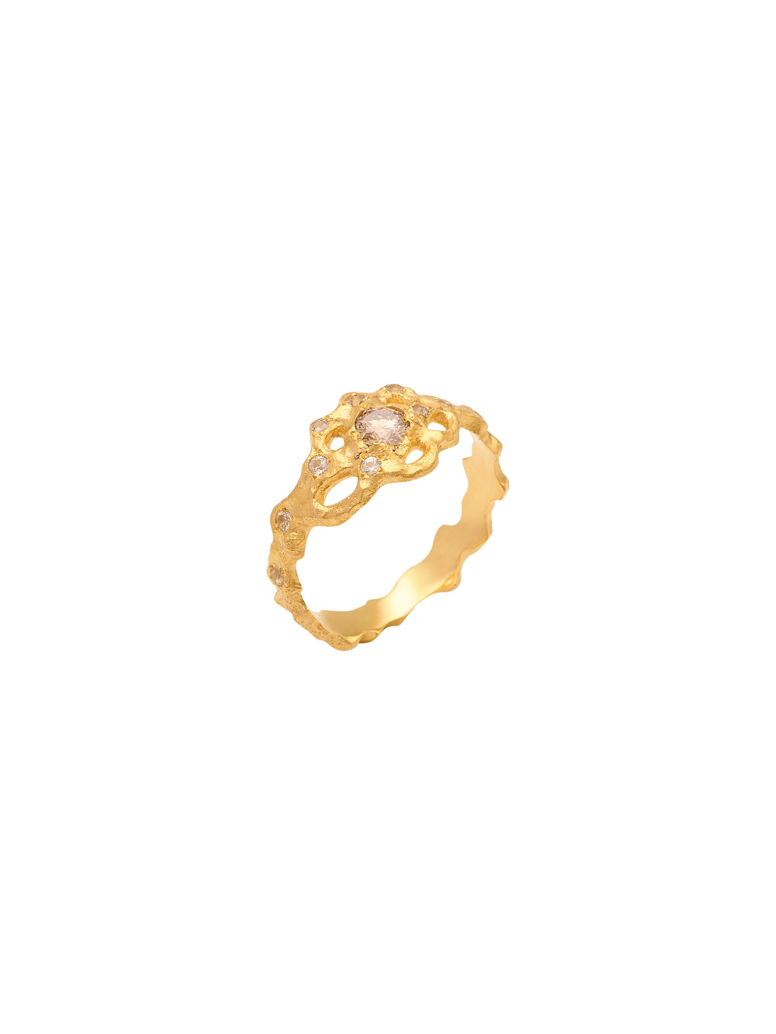 April Birthstone Ring