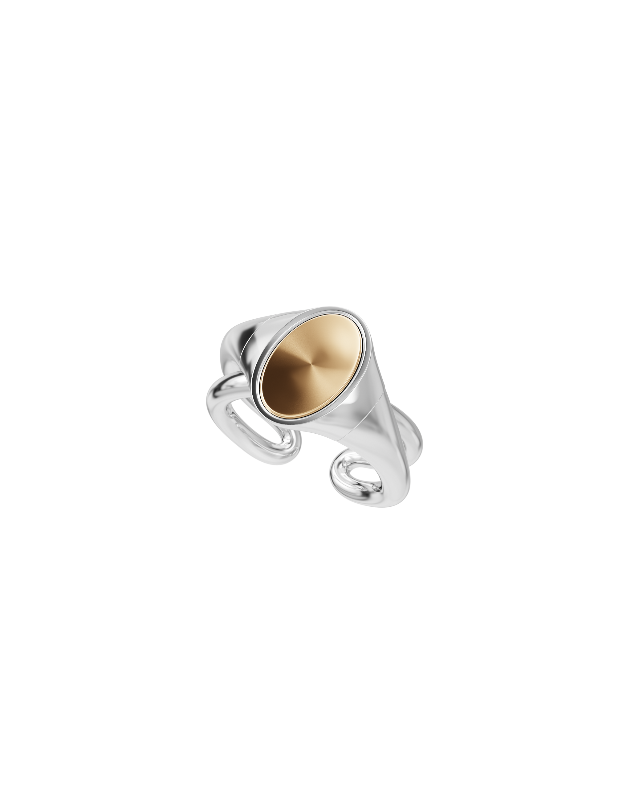Initial Signet Ring Charlotte Chesnais