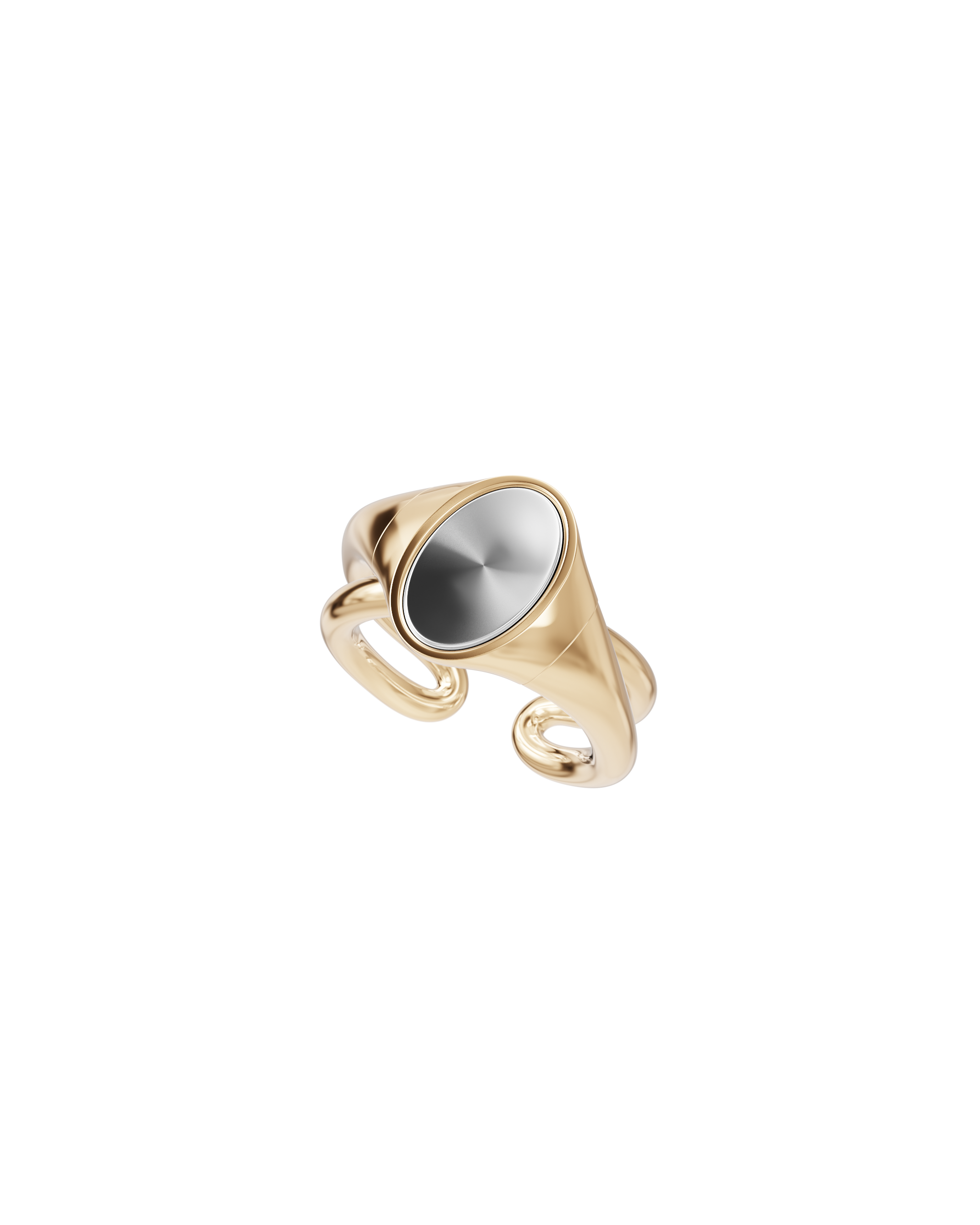 Initial Signet Ring Charlotte Chesnais