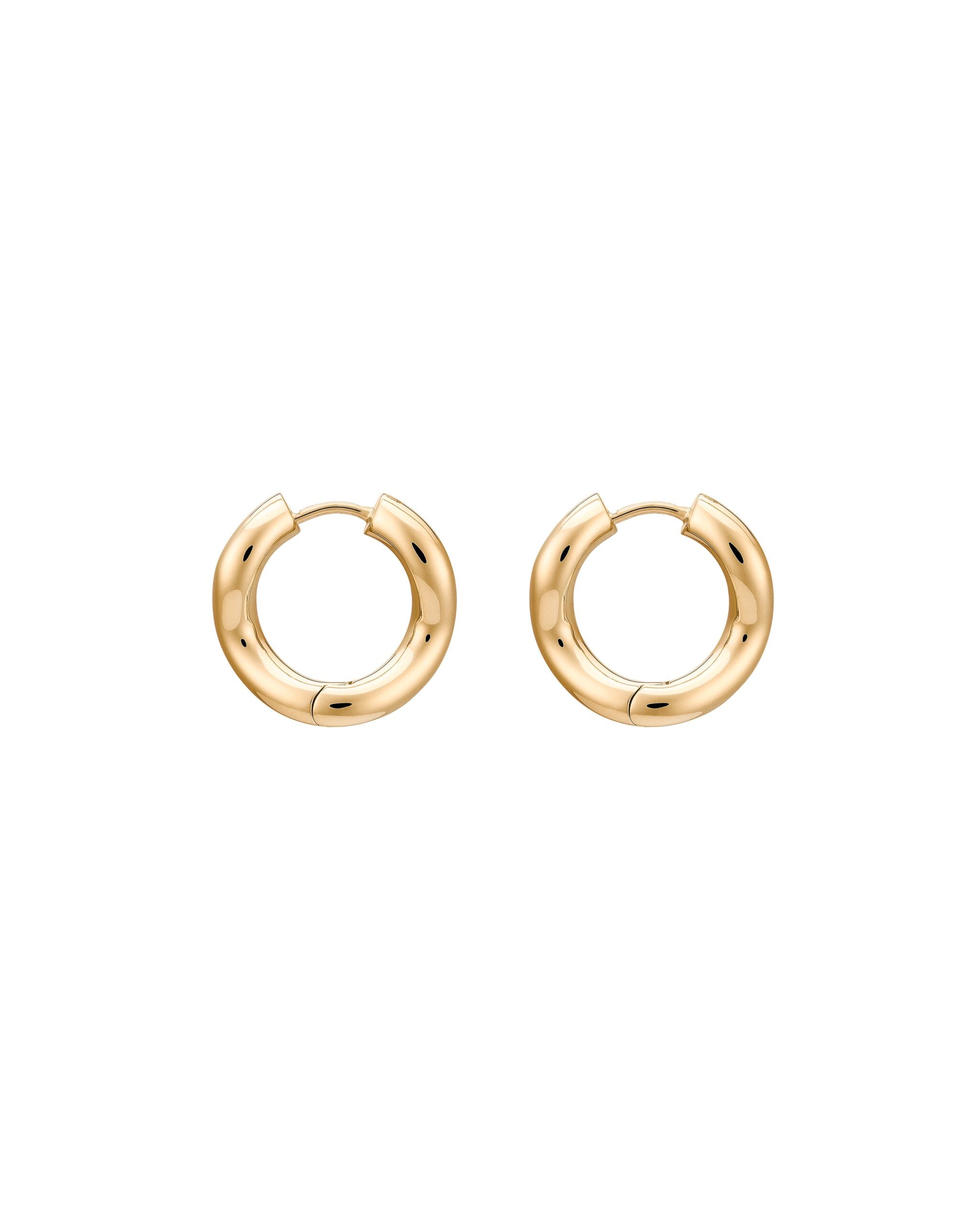 Medium Wave Earrings in Vermeil Charlotte Chesnais