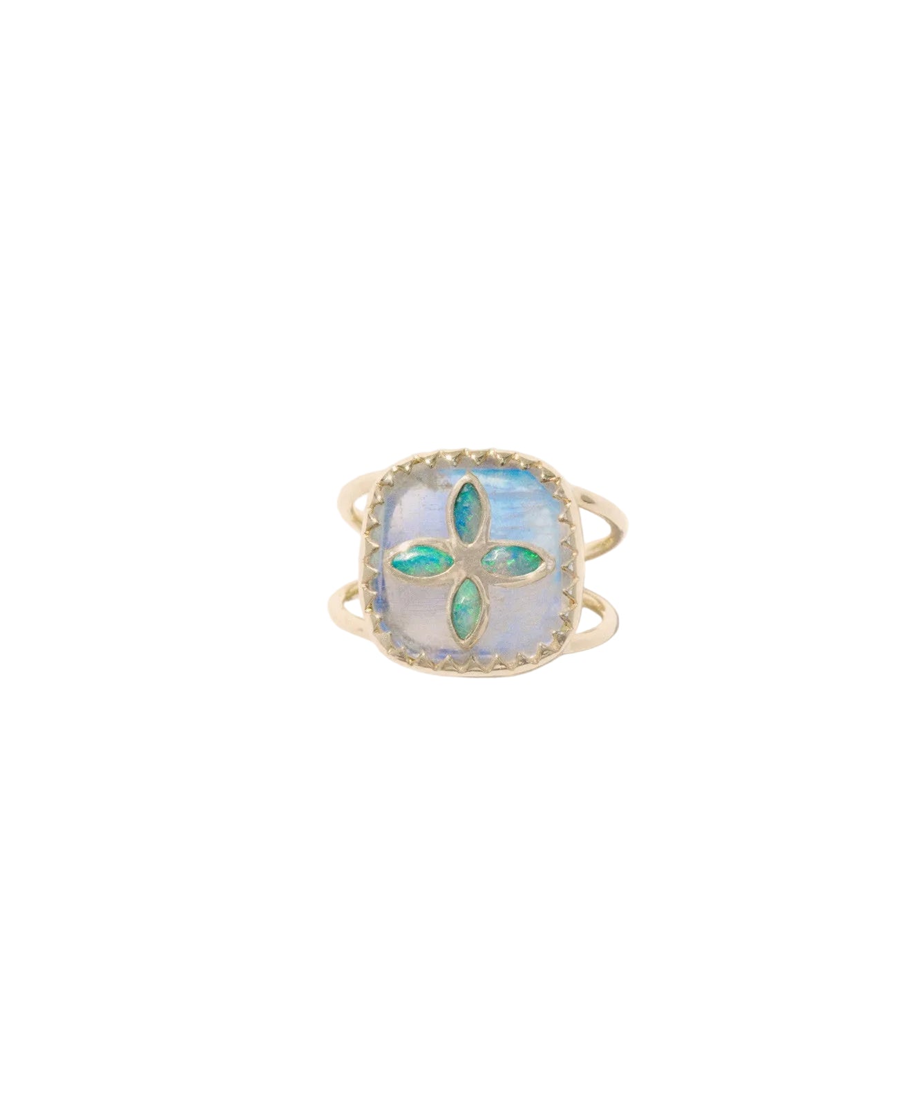 Bowie No2 Ring Moonstone Opal