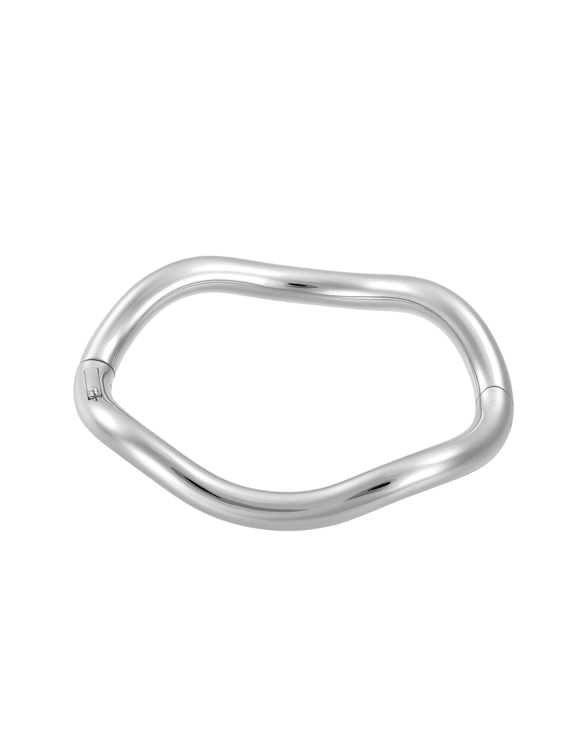 Wave Bracelet in Silver Charlotte Chesnais