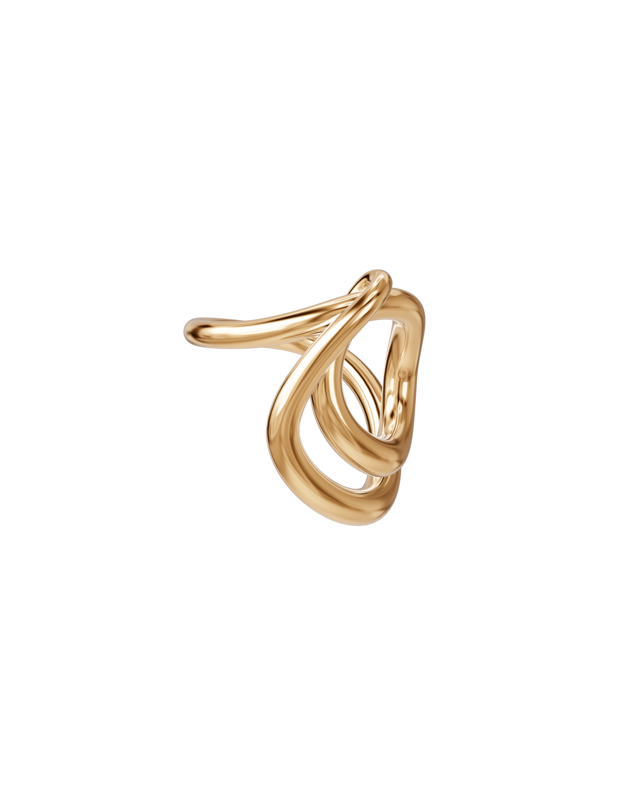 Lasso Ring in Vermeil Charlotte Chesnais