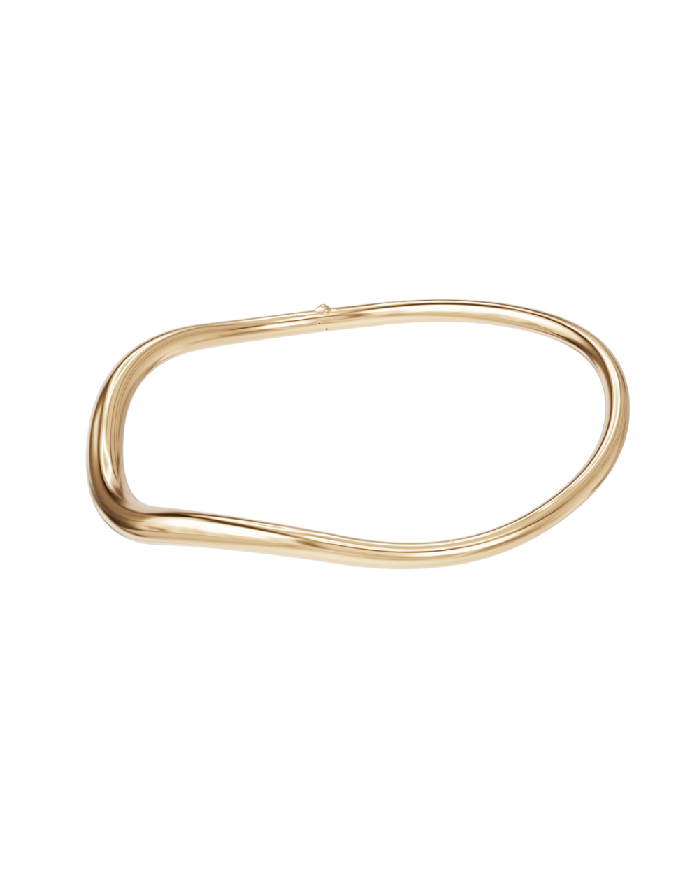 Wave Necklace in Vermeil Charlotte Chesnais