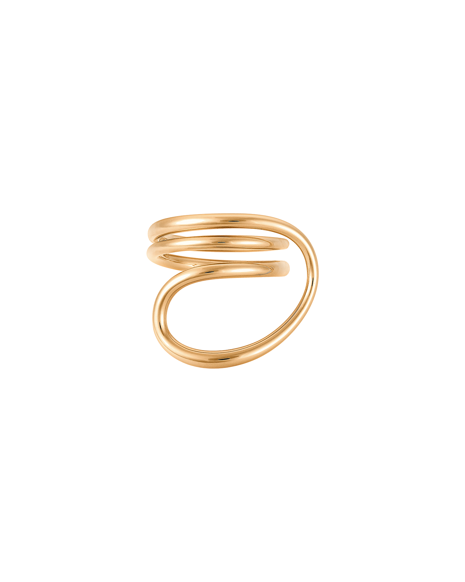 Petit Round Trip Ring in Vermeil Charlotte Chesnais