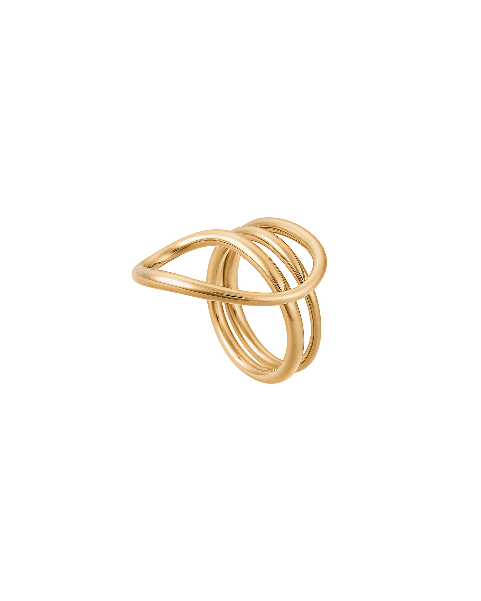 Petit Round Trip Ring in Vermeil Charlotte Chesnais