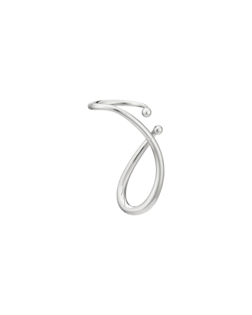 Petit Mirage Ear Cuff in Silver