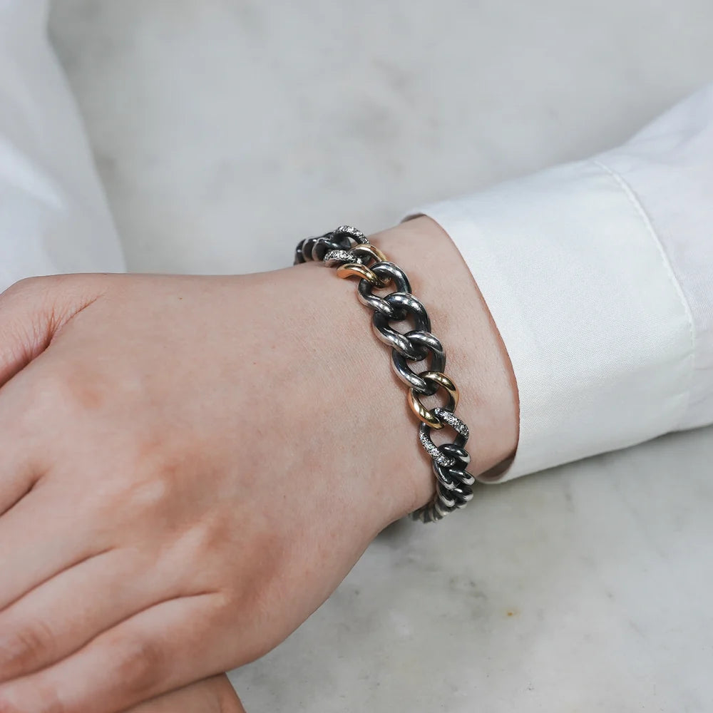 Humete Gradation Chain Bracelet
