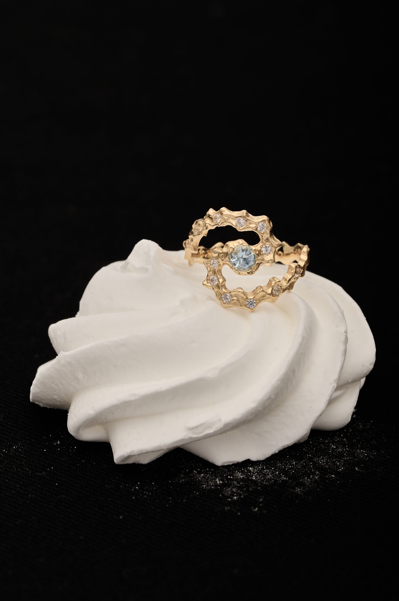 March Birthstone Ring
