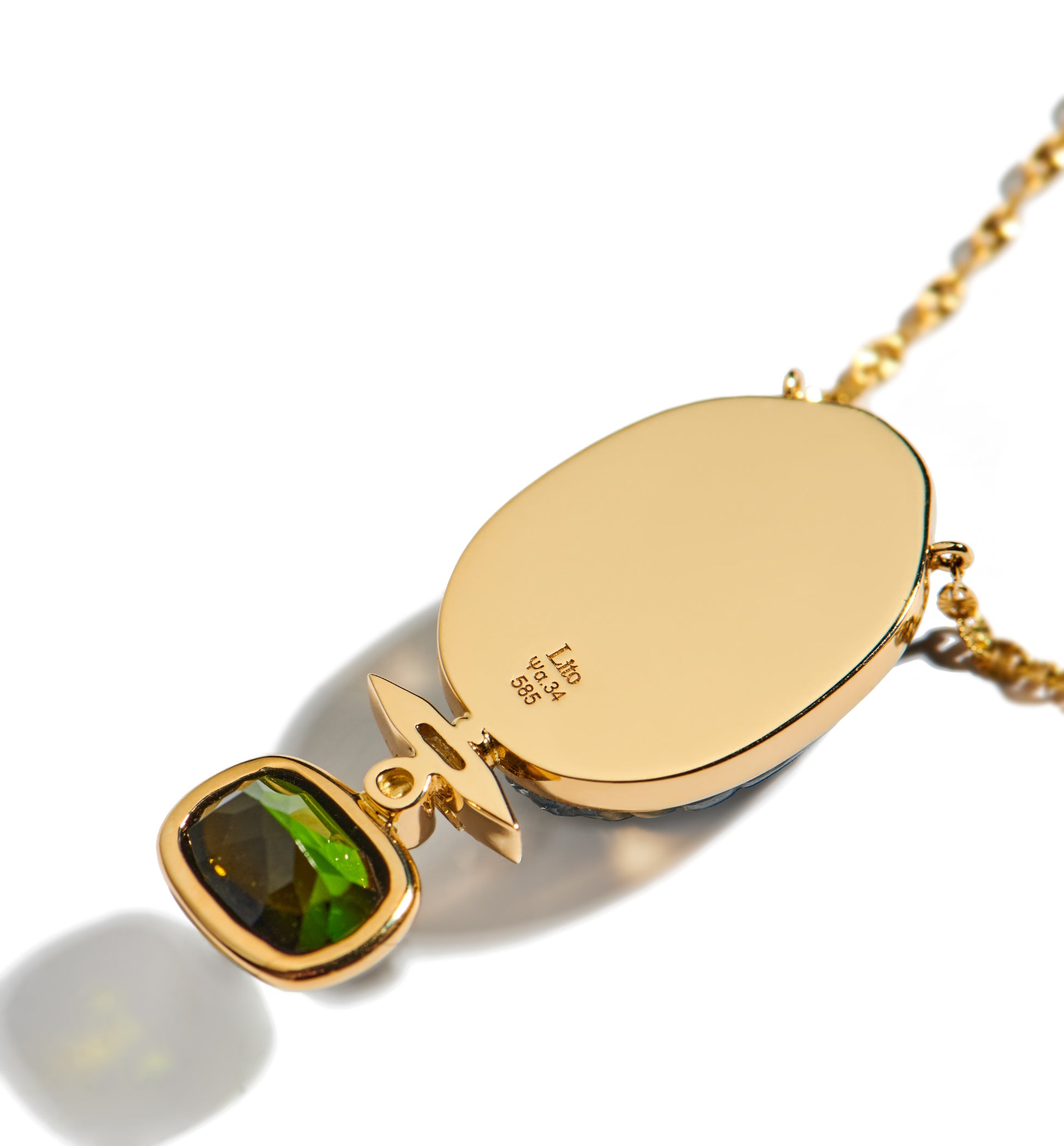 Big Gola Tourmaline Necklace