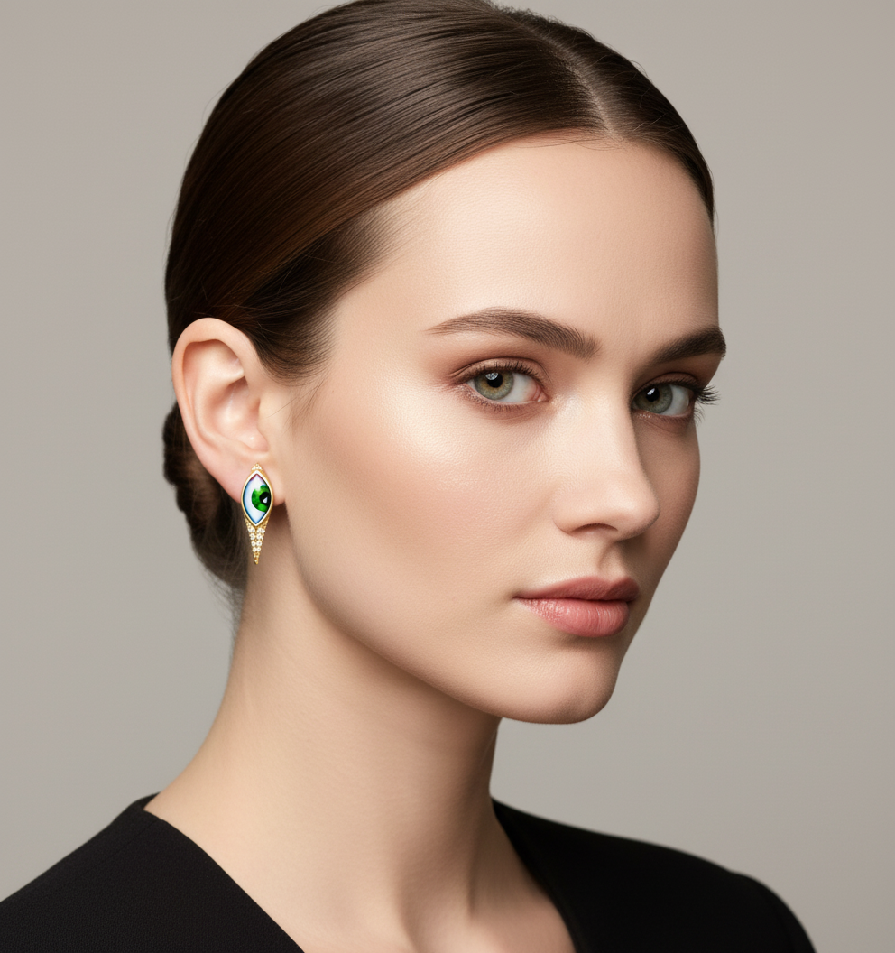 Petit Vert Diamonds Earrings