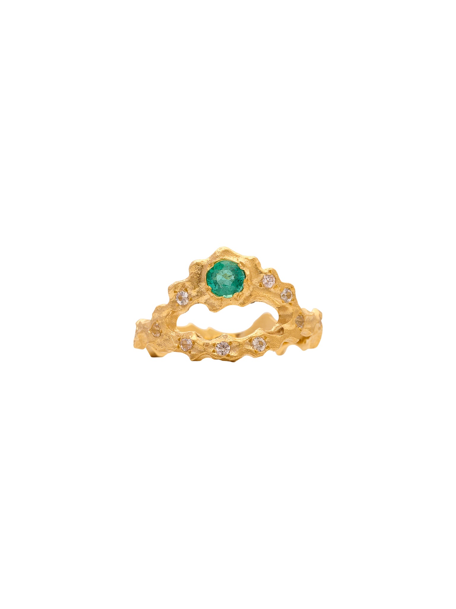 May Birthstone Ring