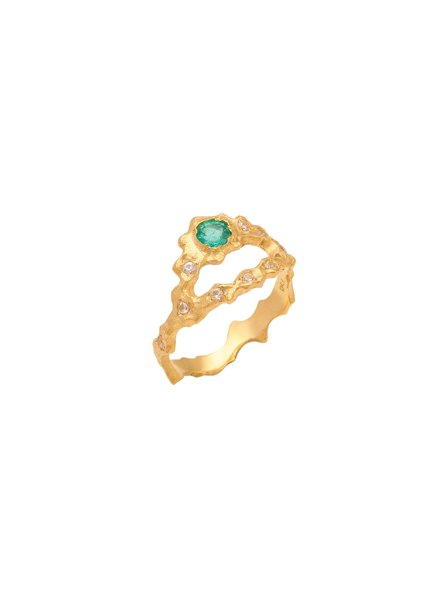 May Birthstone Ring