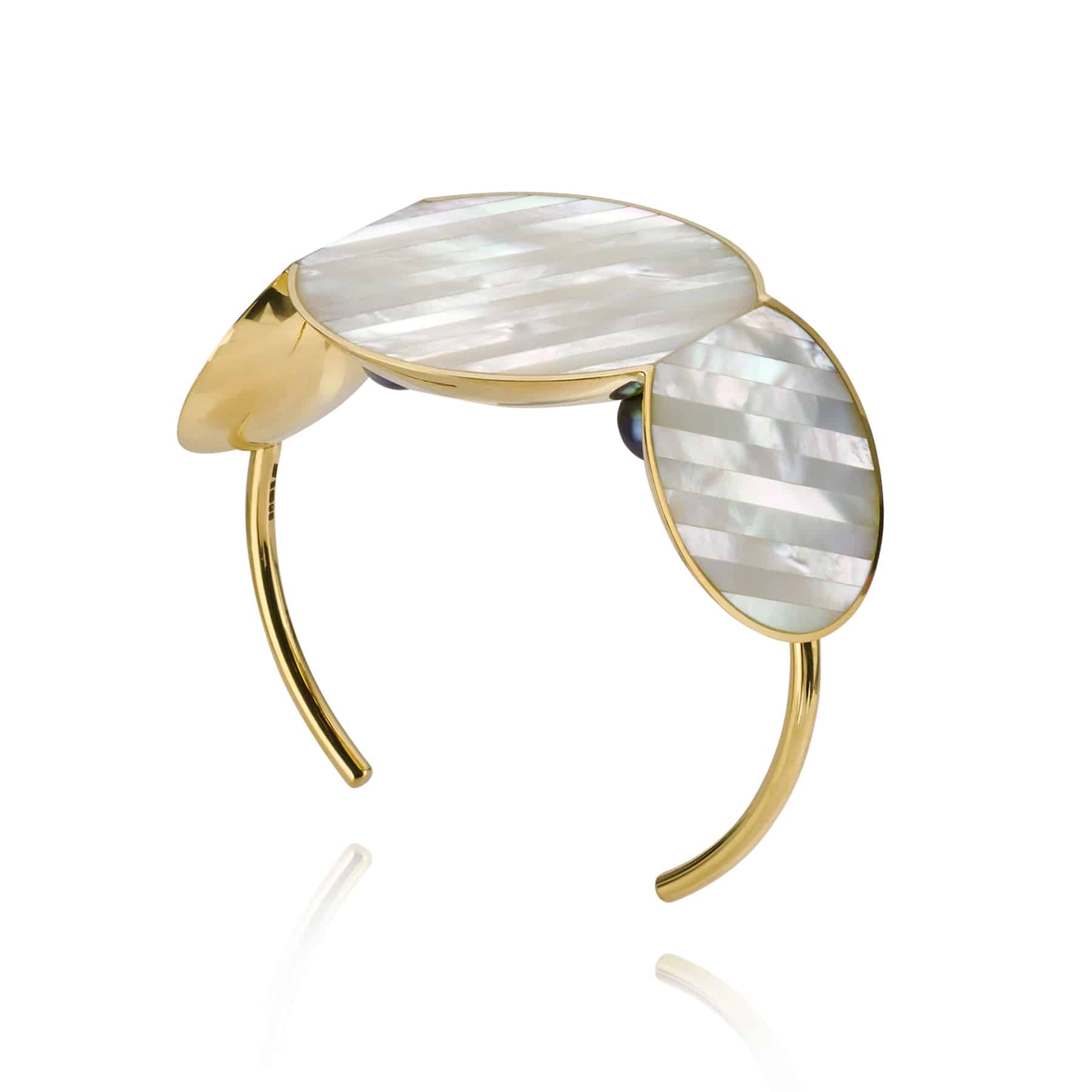Aligned Bangle Bracelet