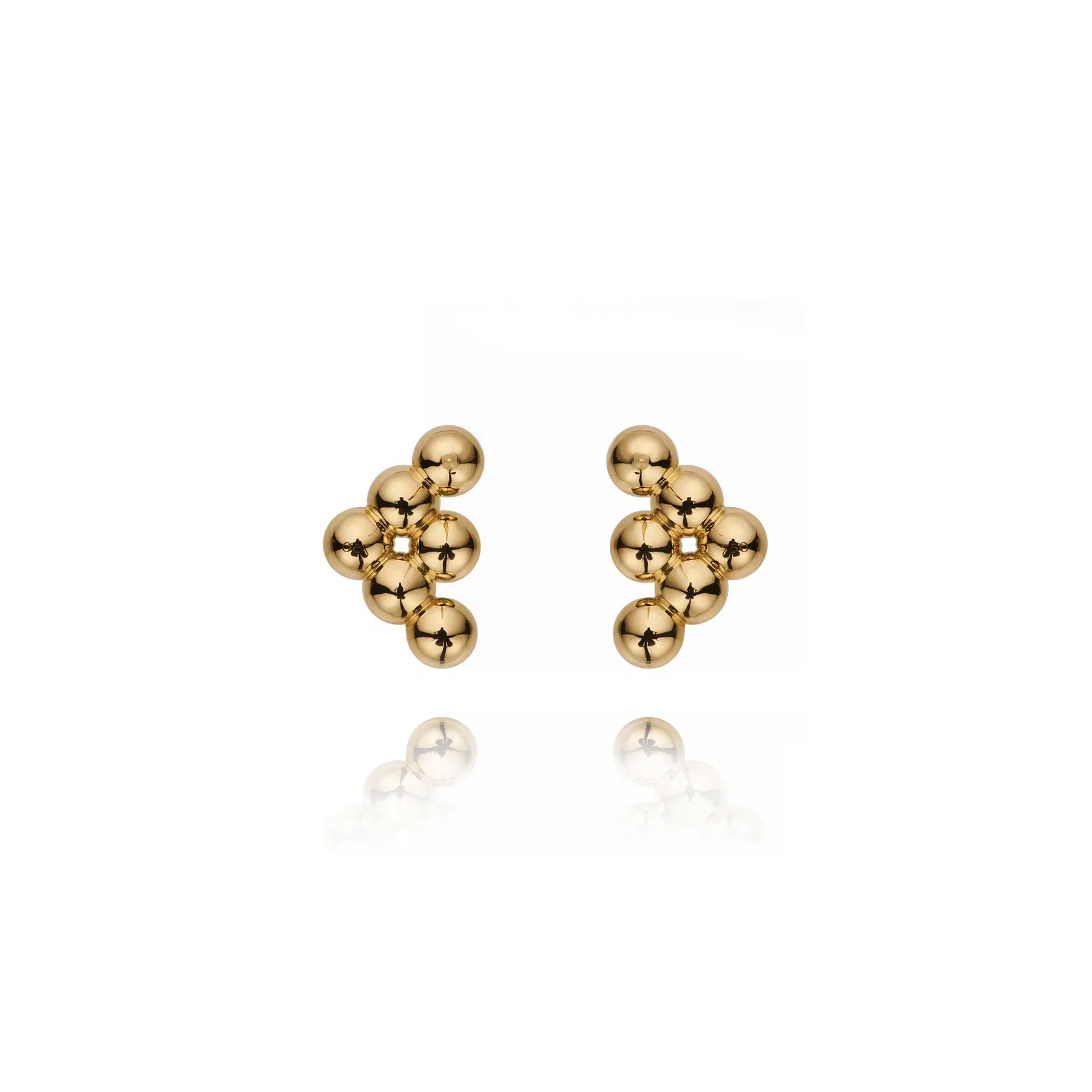 Hexad Stud Earrings